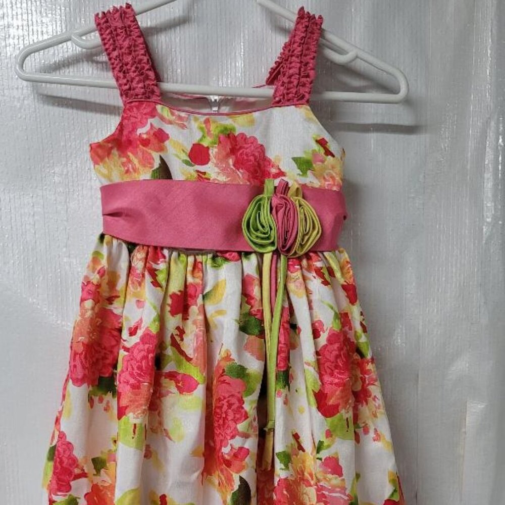 Jayne Copeland• Floral Party Dress - Size 5